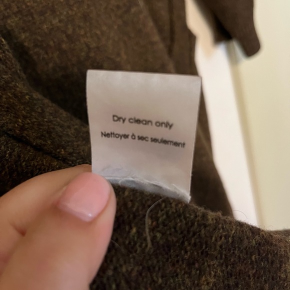 Monk & Lou oversized brown wool cardigan XS - Picture 4 of 6